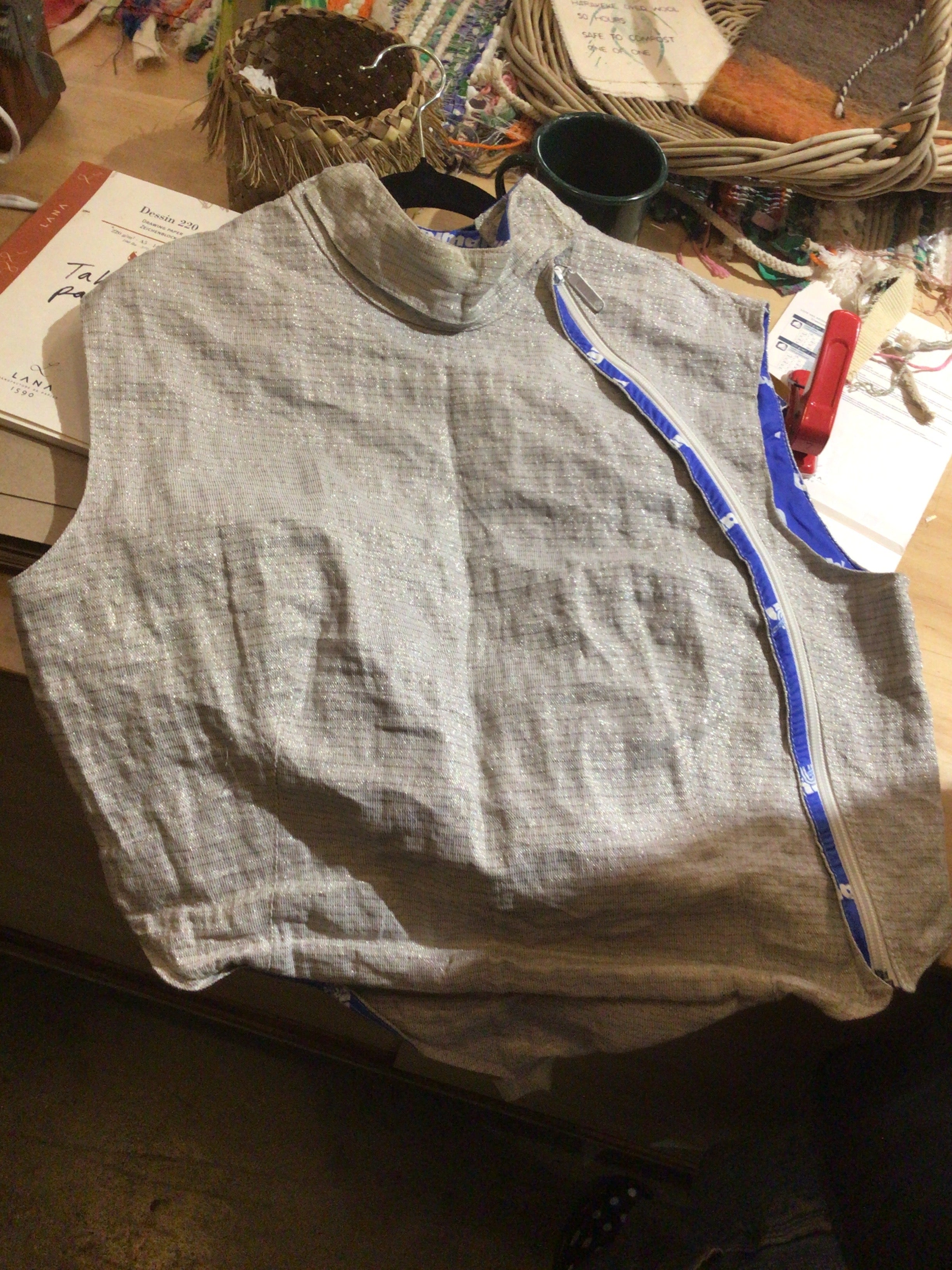 Silver Vest