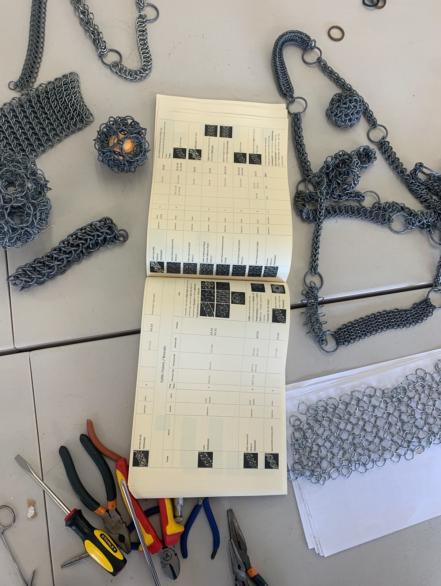 Chain Maille Keychain Workshop