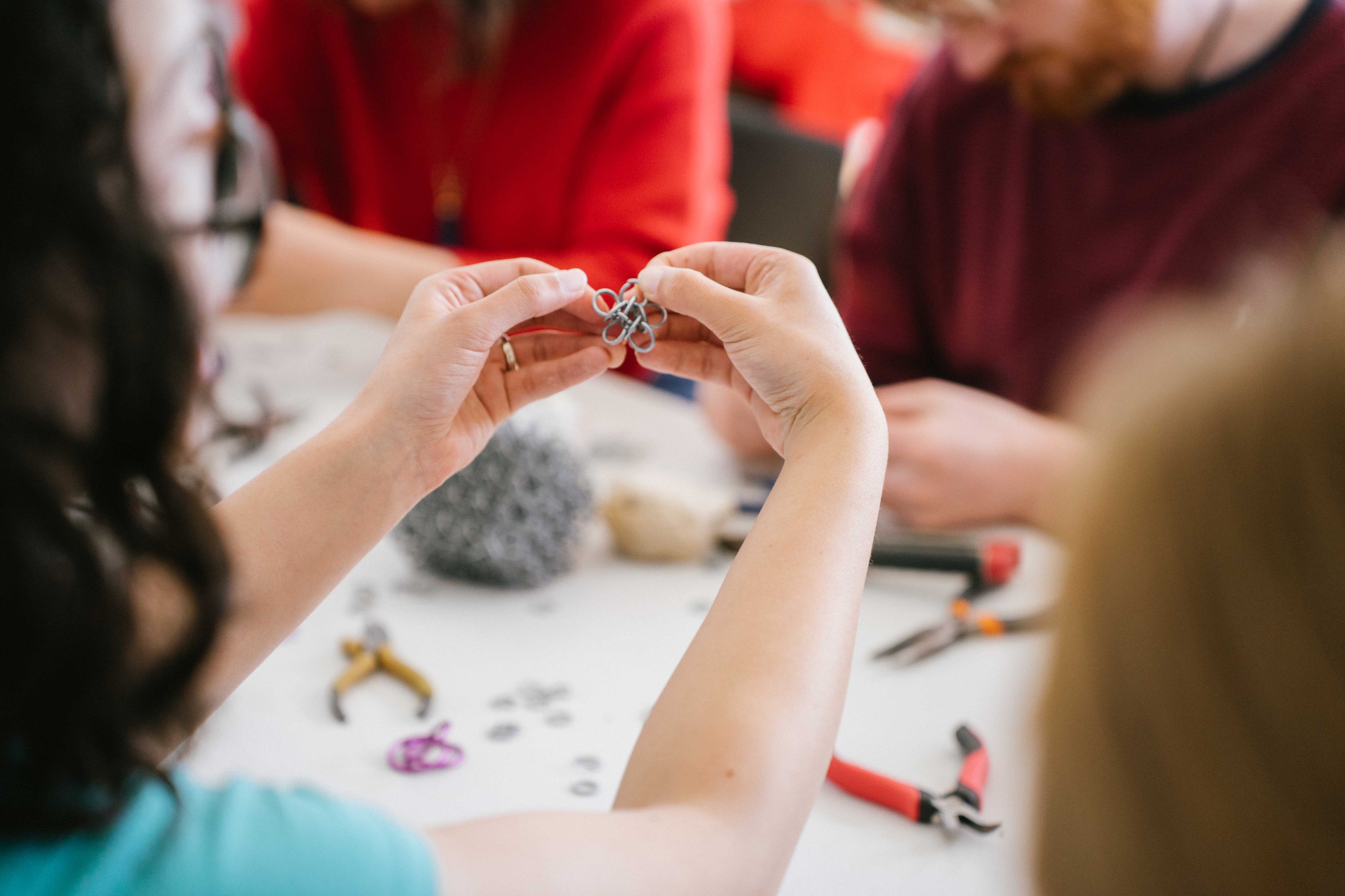 Chain Maille Keychain Workshop
