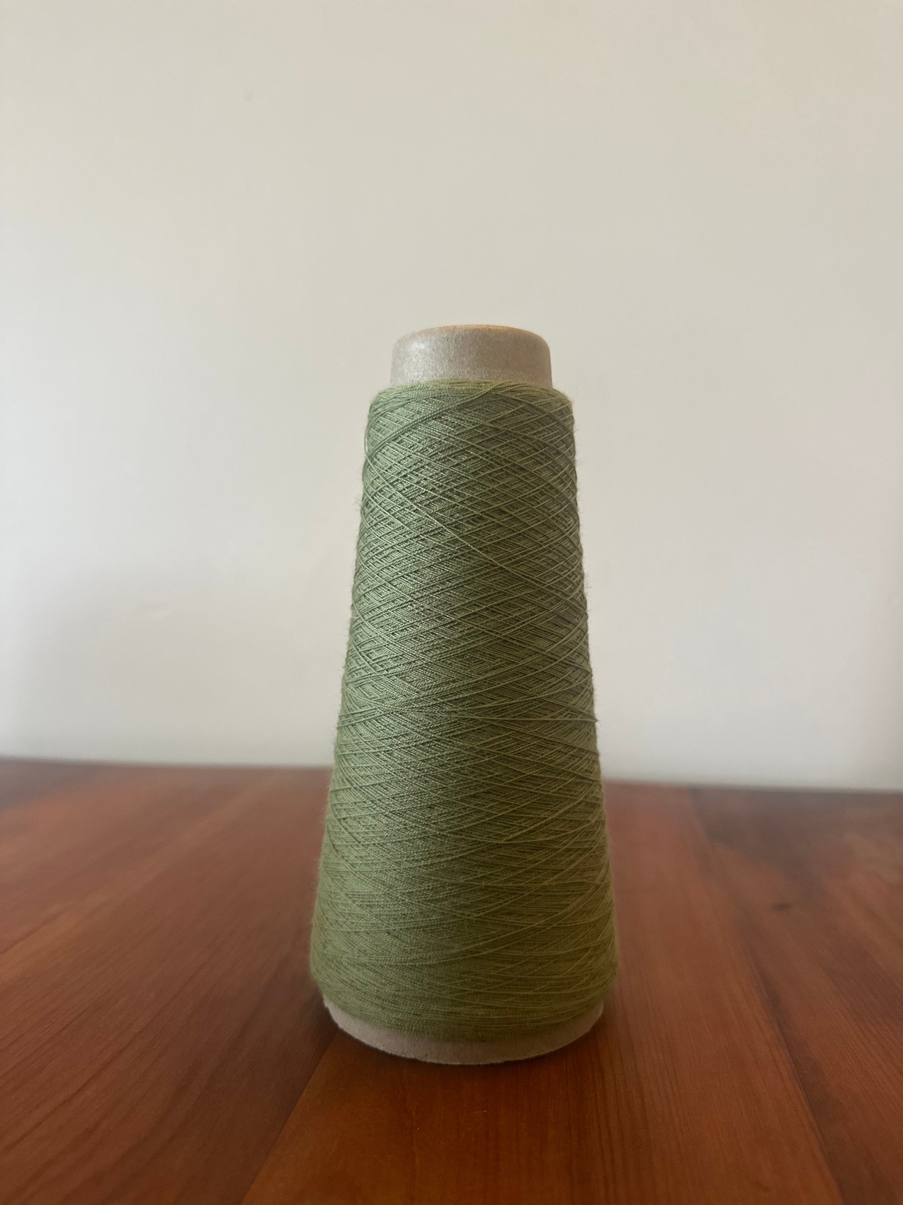 Light sage green yarn - Mixed Fibre