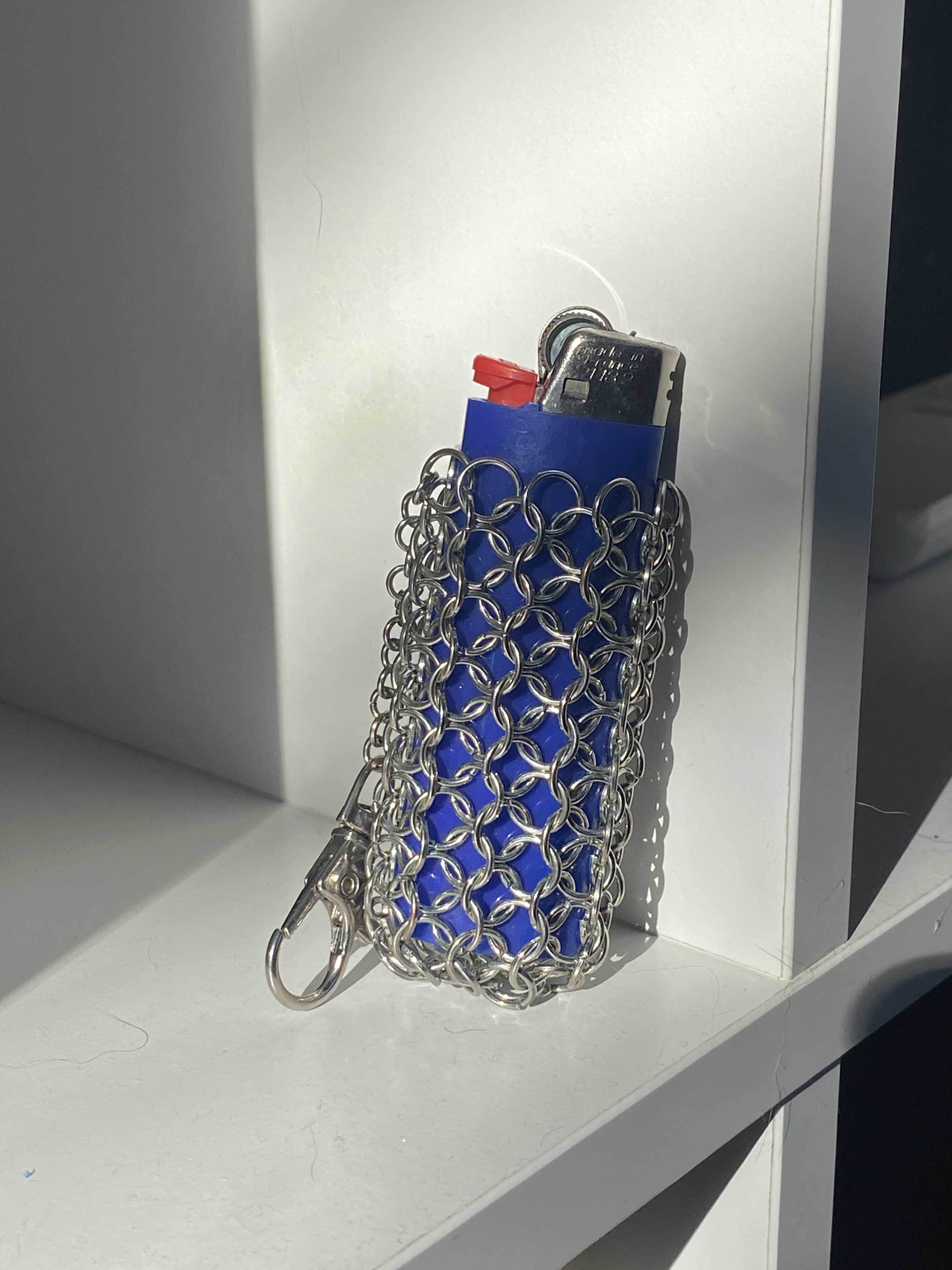Chain Maille Lighter Holders