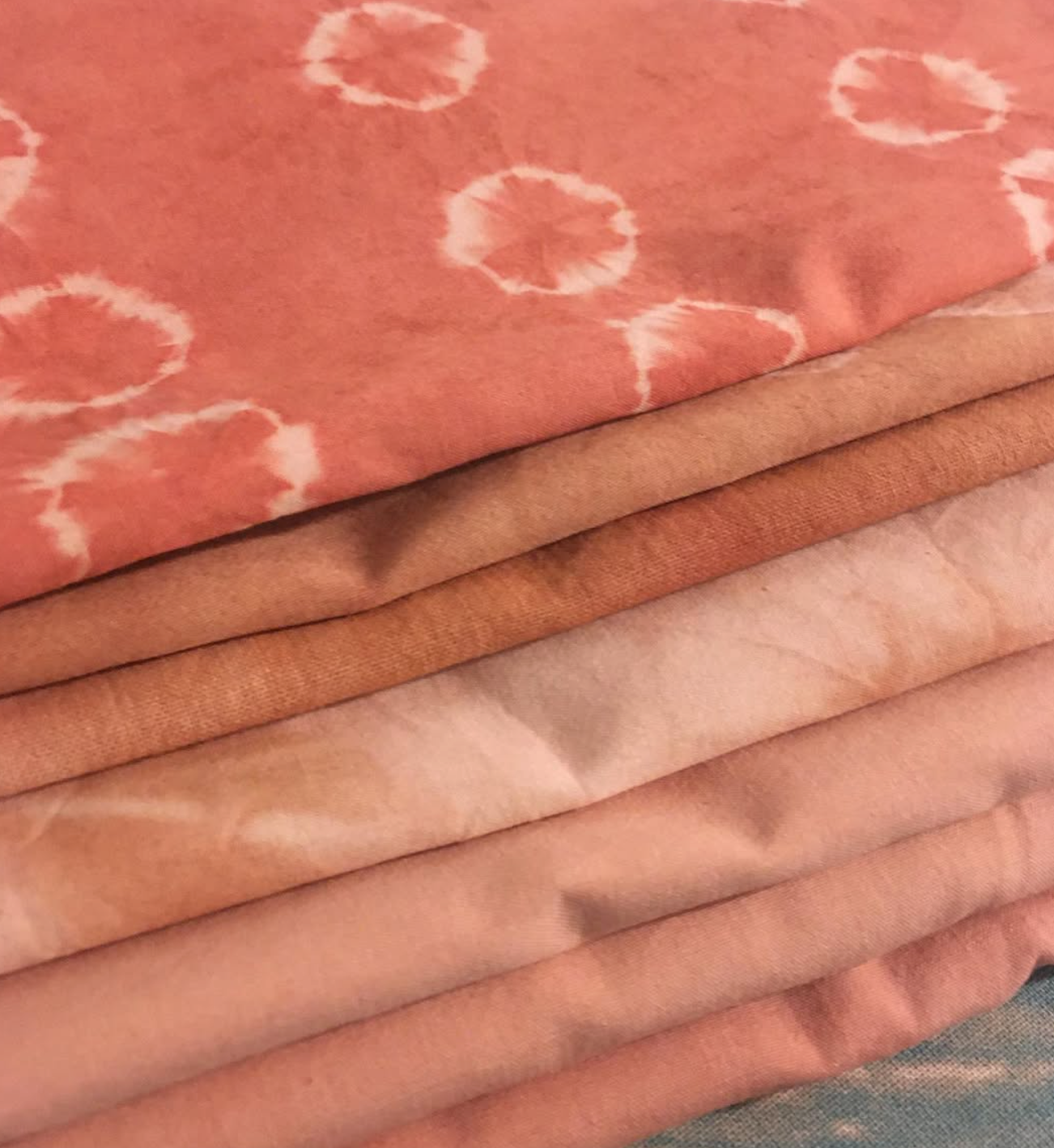 Patchworking With Naturally Dyed Fabric