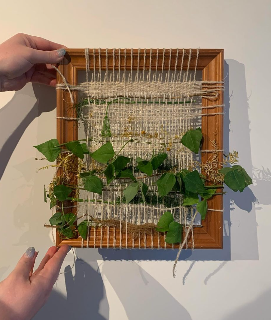 Weaving with Weeds