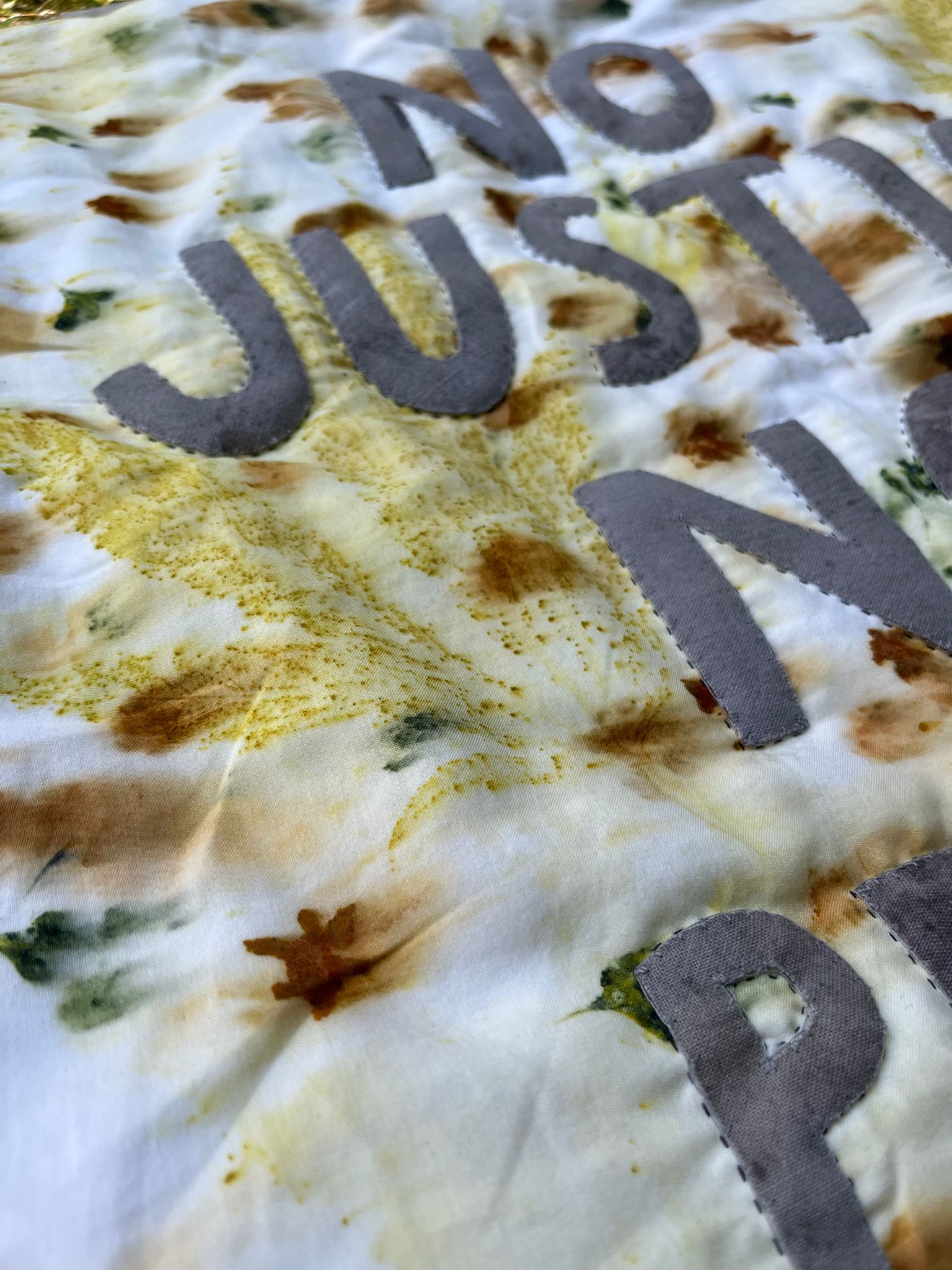 No Justice No Peace Quilt