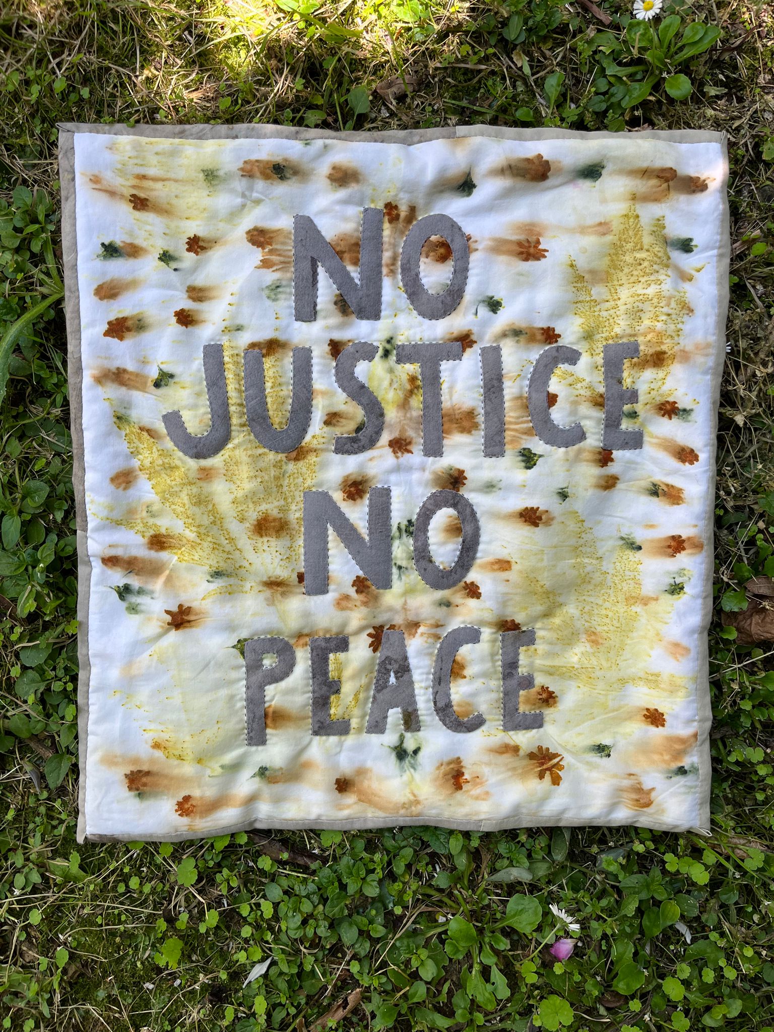 No Justice No Peace Quilt
